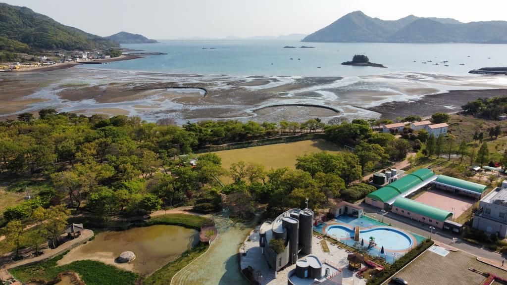캠핑장 전경 (간조)